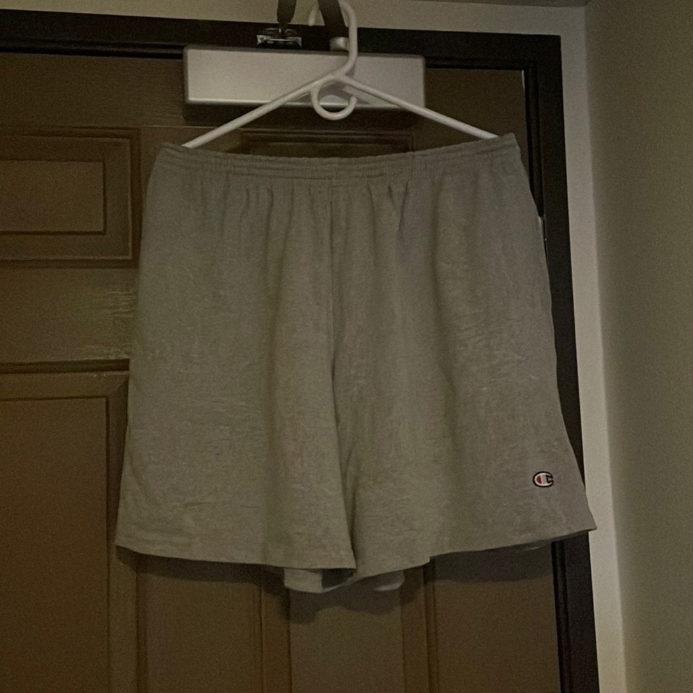 Gray champion shorts